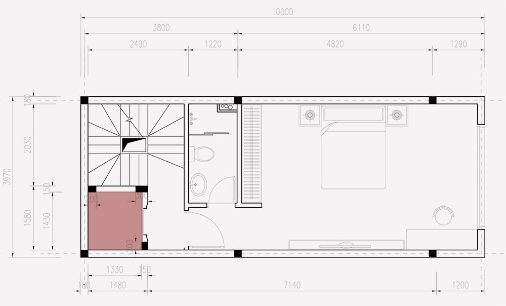 BAN VE THANG MAY /THANG MAY CUOI NHA CHO NHA NGAN 4 X10